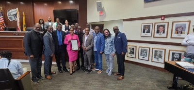 JAMAICAN MEN OF FLORIDA HONORED BY LAUDERHILL COMMISSIONER DENISE D. GRANT