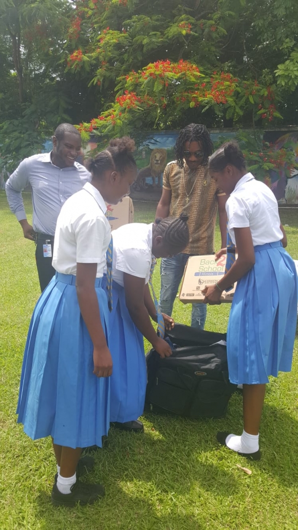 CONCROSSIS DONATES SCHOOL SUPPLIES TO SEAFORTH HIGH STUDENTS