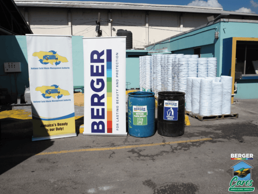 Berger Paints Jamaica Ltd Intensifies National Recovery Effort
