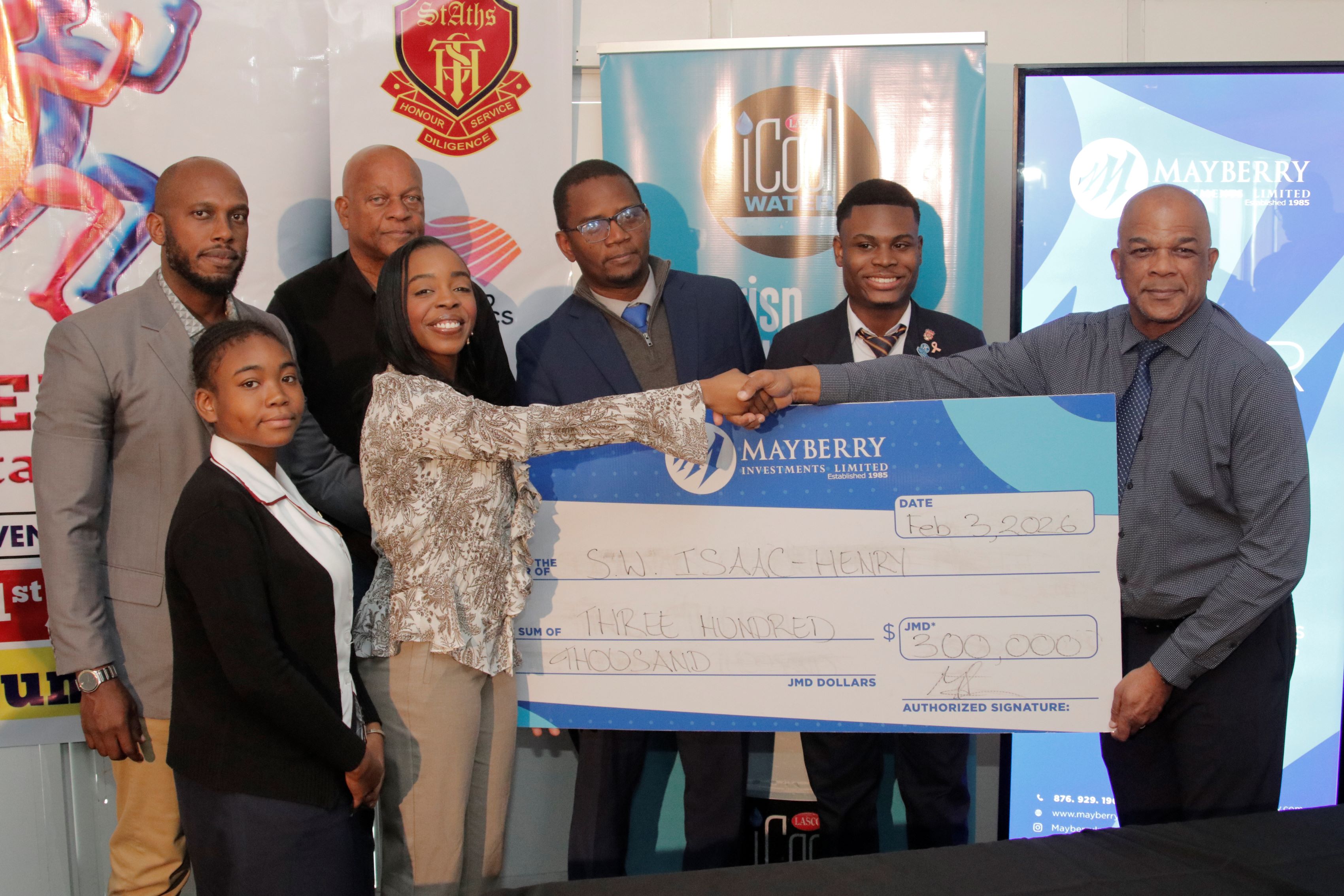 Mayberry Investments Reaffirms Decade-Long Commitment to Youth Athletics at the 10th S.W. Isaac-Henry Track and Field Invitational Launch