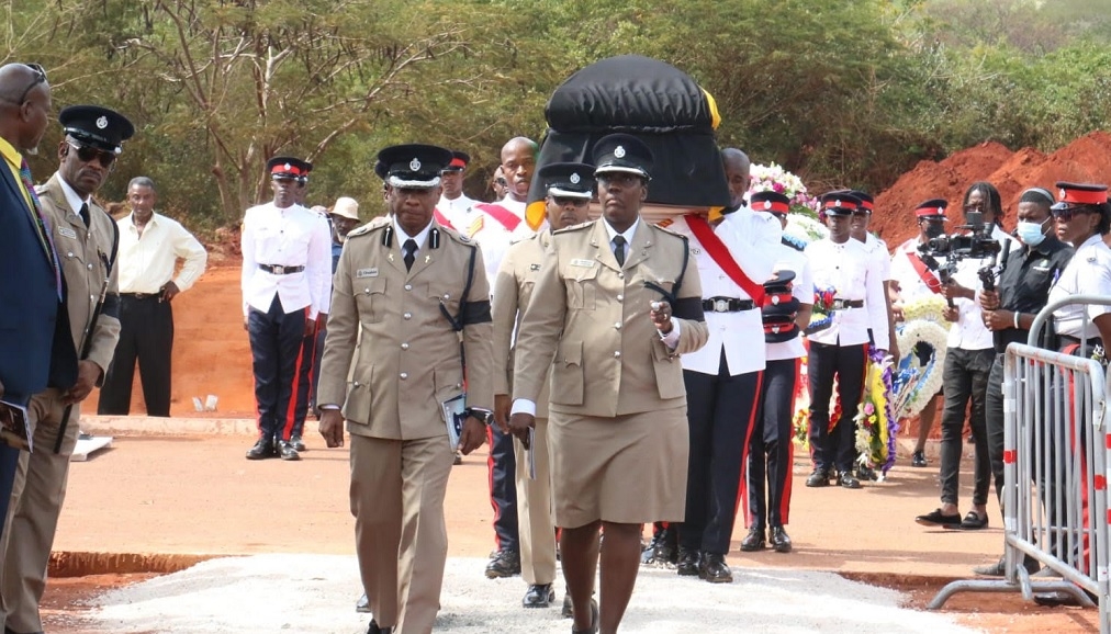 Late Commish Lucius Thomas laid to rest, hailed as 'remarkable' man