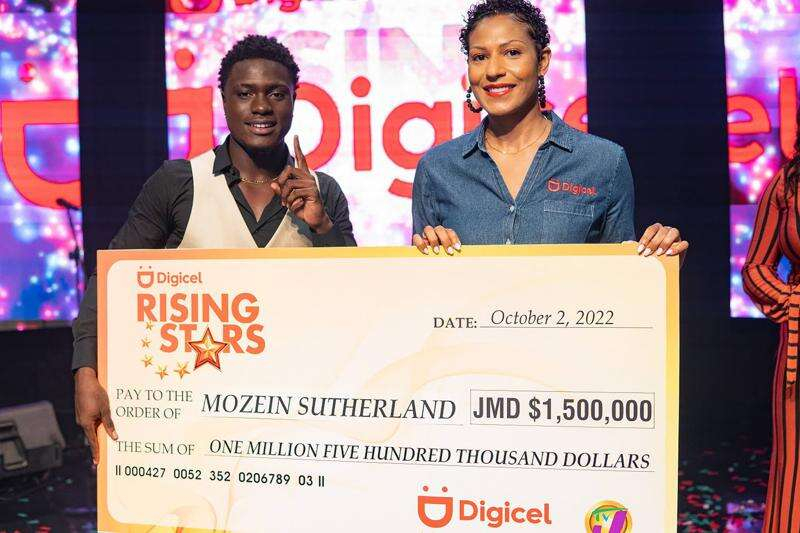 Teenager Mozein Sutherland Wins Digicel Rising Stars