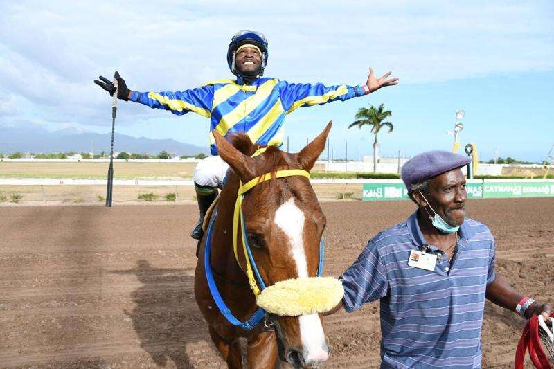 Dane Nelson secures first jockey's championship title at Canada's Century Mile