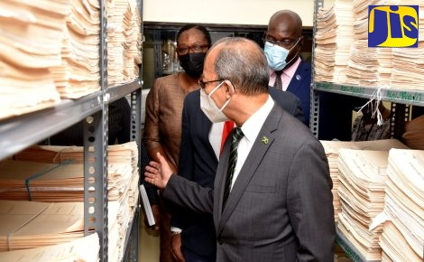 Minister Pleased with Rollout of Station Records Management System