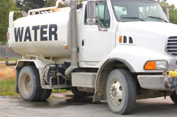 No Cesspool Truck Containers carrying Potable Water...consumers should remain vigilant