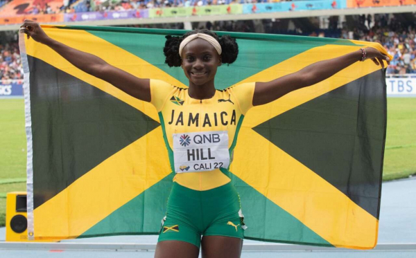 Kerrica Hill nominated for World Athletics Rising Female Athlete of the Year Award