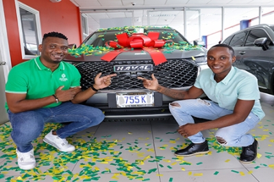 A Raymond Scratch De Car!  First Haval H6 Winner in the Supreme Wheels Promotion Revealed