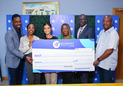 Mayberry Investments Takes Centre Stage in the Historic Pan-Am Hopes Gymnastics Tourney in Jamaica.