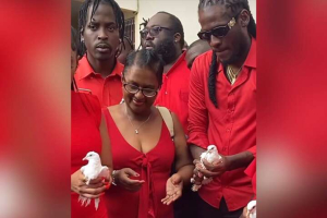 Aidonia lays 9-year-old son to rest