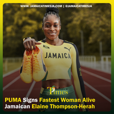 PUMA Signs Fastest Woman Alive Jamaican Elaine Thompson-Herah
