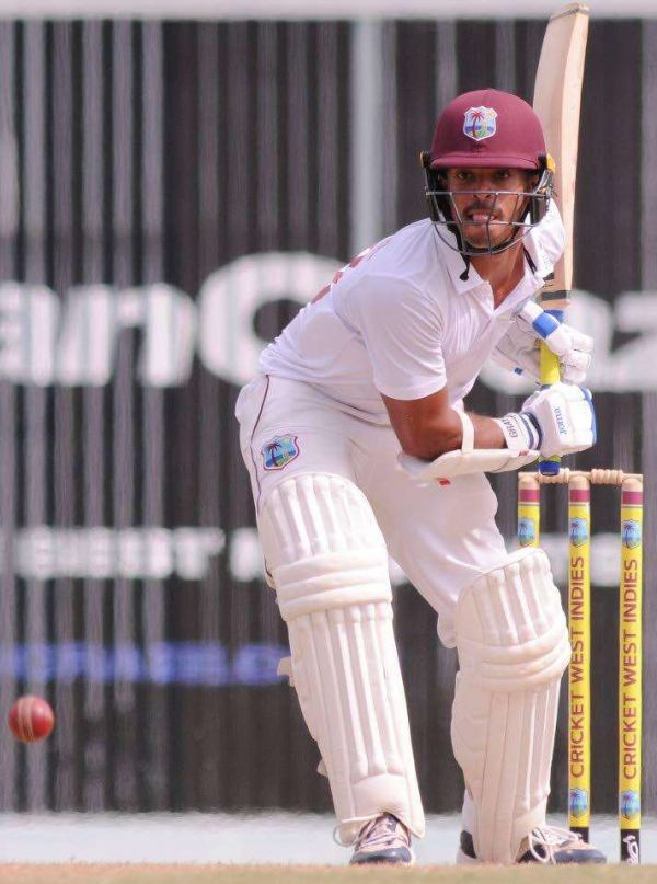 Tagenarine Chanderpaul makes case for test debut with century